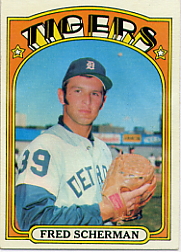 1972 Topps Baseball Cards      006       Fred Scherman